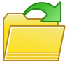 mo2 folder button